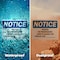 Signmission Posted No Trespassing Land Is Leased For OSHA Notice Sign, Plastic, 10in W x 7in L, 2PK OS-2PACK-NS-P-710-L-17726 - alternate 4